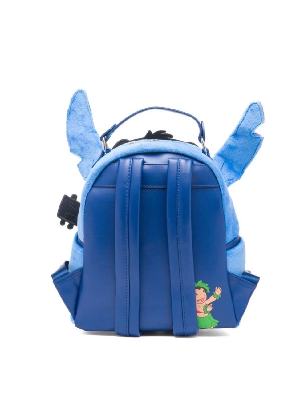 NWT Loungefly Disney Plush Stitch with Guitar Sunglasses Mini Backpack - Picture 2 of 2